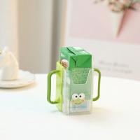 ราคา ผู้ถือกล่องนม กล่องกันบีบ ที่ใส่กล่องนม ปรับขนาดได้ บีบคอนเทนเนอร์เครื่องดื่มที่วางแก้วเด็กกล่องนม (22616993414)