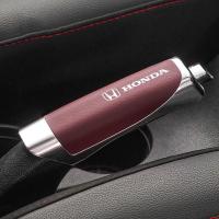 ราคา Penutup REM Tangan เบรกมือหนัง PU สำหรับแต่งรถทุกรุ่นวัสดุ ABS สำหรับฮอนด้าไฟรถยนต์ Civic FIT CRV HRV BRV ชนิด R Mugen Accord อะไหล่อุปกรณ์เสริมภายใน (22661243657)
