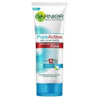 ราคา Garnier โฟมล้างหน้าสูตรเนื้อโฟมละเอียด กานิเย่ โฟมล้างหน้า 100ml โฟมล้างหน้าพอนส์ (22795707068)