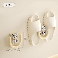 ราคา ที่แขวนรองเท้า แบบติดผนัง ที่แขวนตากรองเท้า แบบติดผนังห้องน้ํา ไม่ต้องเจาะผนัง ตะขอรองเท้าแตะ รูปหมี (23033232296)