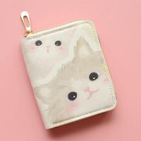 ราคา น่ารัก หมี ซิป กระเป๋าสตางค์ใบสั้น ผู้หญิง แฟชั่น สไตล์เกาหลี แมว การ์ตูน กระเป๋าอนิเมะสไตล์สดเยาวชนแนวตั้ง Pu พิมพ์กระเป๋าสตางค์ (21742223586)