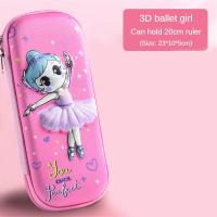 ราคา เคสกระเป๋าใส่ดินสอความจุมากกระเป๋าเครื่องเขียนกล่องดินสอการ์ตูนสองชั้น1ชิ้นอุปกรณ์สำนักงานปากกา EVA 3มิติ (22718304299)