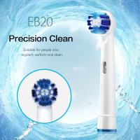 ราคา Electric Toothbrush Head For Oral B Electric Toothbrush Replacement Brush Heads 4Pcs Set Tooth Brush Hygiene Clean Brush Head (23022119554)