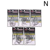 ราคา SUJIOO2 ตะขอตกปลาเหล็กกล้าคาร์บอน5แพ็คตะขอเบ็ดหลังรูปปลาคาร์พตะขอแบบมีรูเบ็ดตกปลาคาร์พเบ็ดตกปลา (22880832076)