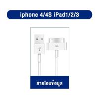 ราคา สายชาร์จข้อมูล Lightning to USB รุ่นที่ 4 สายชาร์จเร็ว รองรับโปรโตคอลการชาร์จเร็ว สายชาร์จซิงค์ข้อมูล USB เหมาะสำหรับ iPhone 4 4 S iPhone 3G iPad Nano iPhone (23061016789)