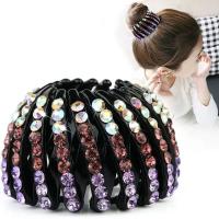 ราคา Korean Style Mesh Round Hair Clips Bird Nest Hair Bun Maker Lazy Man Hair Curler Bird Nest Bun (19806146241)