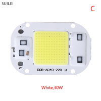 ราคา Flash Sale LED CHIP 20W 30W 50W AC 220V Smart cob โคมไฟลูกปัด LED ไม่มี DRIVER DIY (22255983618)
