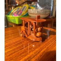 ราคา รถตุ๊กๆ โมเดลรถตุ๊กๆงานไม้แดง ของเล่น ของตั้งโชว์ (20834513557)