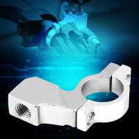 ราคา 10mm รถจักรยานยนต์กระจกมองหลังวงเล็บ Handlebar Mount Mirror ADAPTER Holder CLAMP 5 สี (20758504203)