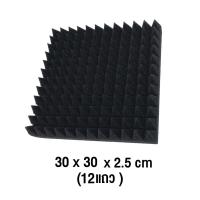 ราคา โฟมเก็บเสียง กันเสียงสะท้อน แผ่นซับเสียง ฉนวนกันเสียง ฟองน้ำกันเสีง แบบติดผนัง สำหรับห้องเก็บเสียง ห้องเกมส์ (18184076449)