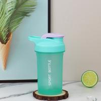 ราคา ถ้วยผสมมิลค์เชคผงโปรตีนสำหรับถ้วยน้ำถ้วยเขย่ากีฬาและฟิตเนสขนาด400มล ถ้วยลำลองกีฬากลางแจ้งพกพาทนทานต่อการตก (22638173918)