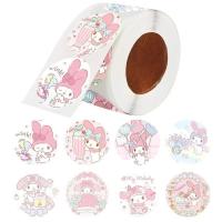 ราคา สติกเกอร์ซานริโอ500ชิ้น ม้วนลายการ์ตูนน่ารักคุรุมี่คิตตี้ Cinnamoroll แบบทำมือตกแต่งของขวัญอุปกรณ์ศิลปะรูปลอกของเล่น (22953811421)