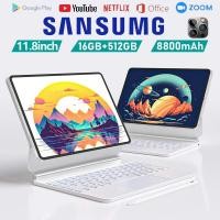 ราคา รับประกัน1ปี ของแท้ แท็บเล็ต Sansumg 5G 11 8 นิ้ว แท็บเล็ตถูกๆ แรม16GB รอม512GB โทรได้ Full HD แทปแล็ตของแท้ Andorid 13 0 4g 5G 13 core แท็บเล็ตใส่ซิม แป้นพิมพ์ฟรี แท็ปเลตราคาถูก ส่งฟรี รองรับภาษาไทย 