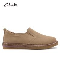 ราคา Clarks รองเท้าผู้หญิง รุ่น Womens Casual Baille Stitch Black Nubuck 8WCFB6978A สีเบจ รองเท้า รองเท้าแบบสวม Women Flat Shoes Boat Shoes Loafers (22410688736)
