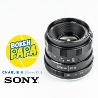 ราคา Charlie 50mm F1 8 Mark 2 สำหรับใส่กล้อง Sony Mirrorless ได้ทุกรุ่น Special Edition เลนส์ละลาย เลนส์มือหมุน Charlie 50mm F1 8 II Charlie 50mm F1 8 MK2 Charlie 50mm F1 8 Mk 2 Charlie APSC 50mm F1 8 สำหร