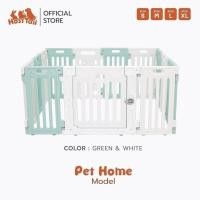 ราคา HostTail คอกสุนัขรุ่น Pet Home 65 CM คอกสำหรับแมว สุนัขพันธุ์เล็ก กลาง ความสูง 65 เซน (22972189297)