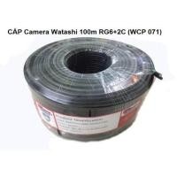 ราคา WCP071 สายสัญญาณกล้องวงจรปิด RG6 POWER ความยาว 100 เมตร WATASHI (2940026983)