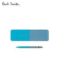 ราคา Paul Smith ปากกาลูกลื่น Caran dAche 849 สี Cyan Blue Steel Blue หมึกสีดำ ขนาดหัวปากกา 0 5 mm (22848902971)