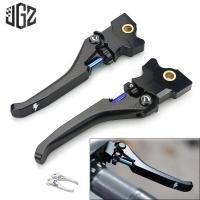 ราคา ขายก้านเบรคแต่งสำหรับ VESPA ใส่ GTS GTS300 อุปกรณ์เสริมรถจักรยานยนต์ Motorcycle CNC Aluminum Handlebar Infinitely Adjustable Brakes Levers for VESPA GTS 250 300 2013 2019 2020 2021 2022 2023 Motor Acc