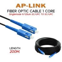 ราคา สาย Fiber Optic 1 core SC UPC Single mode พร้อมสลิง สายไฟเบอร์ออฟติก 1 คอล เข้าหัวสำเร็จรูป 1 CORE SC UPC SC UPC (21301040857)