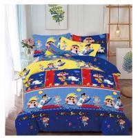 ราคา ชุดเครื่องนอนลายชินจัง ขนาด 3 556 ฟุต ผ้าปูที่นอน ผ้านวมครบชุด (15693214715)