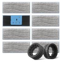 ราคา Wet Mopping Pads Replacement Wheel Tires Mop Cloth for iRobot Braava Jet M6 6110 6012 6112 6113 Ultimate Robot Mop (20146009084)