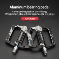 ราคา ROCKBROS Mountain Bike Pedals Flat Bicycle MTB Pedals 9 16 Lightweight Road Bike Pedals Carbon Fiber Sealed Bearing Flat Pedals (3961896784)