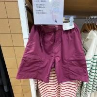 ราคา UNIQLO กางเกงขาสั้นเข็มขัดวันพักผ่อนไนลอนกันน้ำสำหรับผู้ชาย ผู้หญิงE455505ใหม่ล่าสุดสำหรับฤดูร้อนของห้องลองเสื้อกางเกงผู้ชายขาสามส่วนสไตล์เกาหลี (22828545861)