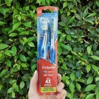 ราคา แปรงสีฟันแบตเตอรี่ คอลเกต 360 Floss Tip Sonic Power Battery Powered Toothbrush Value Pack Colgate 1 แพ็ค 2 ชิ้น ขนแปรง Floss Tip ให้การเข้าถึงที่ลึกยิ่งขึ้นแบบ 4X (1736822876)