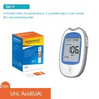 ราคา ACCUGENCE 4 In 1มัลติฟังก์ชั่เครื่องวัดน้ำตาลในเลือดกรดยูริคเมตรเครื่องวัดเลือดชุดทดสอบระดับน้ำตาลเครื่องวัดน้ำตาลในเลือดคีโตนในเลือดกรดยูริคทดสอบน้ำตาลในเลือดพร้อมแถบทดสอบเครื่องวัดน้ำตาลในเลือดมีดค่