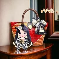 ราคา กระเป๋าสาน DIY กระจูดย้อมสีสวยใบใหญ่ งานดีคุณภาพ 12 15 4 นิ้วสะพายได้ ใส่เอกสารเหมาะมาก พร้อมส่งจากไทยส่งทุกวันนะคะ (23056132538)
