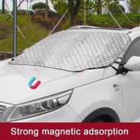 ราคา ผ้าคลุมกระจกรถยนต์ ผ้าบังแดดหน้ารถ แบบฟอยด์ สะท้อนความร้อน ขนาดใหญ่ 148x110 ซม ทนแดด ทนฝน ผ้าคลุมกระจกหน้ารถ บังแดดหน้ารถ ม่านบังแดดรถยนต์ที่บังแดดกระจกหน้ารถยนต์ สะท้อนUV กันความร้อนคุณภาพ (230076460