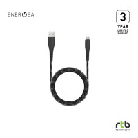 ราคา Energea NyloFlex สายชาร์จเร็ว USB A to USB C 5A 100W USB2 0 480Mbps data transfer 3M (22067681621)