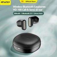 ราคา Awei T76 หูฟัง หูฟังบลูทูธไร้สายลำโพงขนาดใหญ่13มม คุณภาพสูงของแท้หูฟังครึ่งหู IPX4เล็กกันน้ำสำหรับ iPhone ซัมซุงฮัวเหว่ยเสี่ยวหมี่ (21747618091)