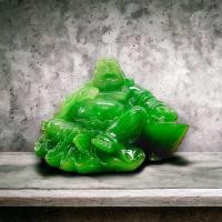 ราคา ตกเเต่งบ้าน พระสังกัจจายน์ เนื้อหยก สีหยก งานนำเข้าจากใต้หวัน บูชาเสริมโชคลาภ เงินทองค้าขาย ร่ำรวย (21521115638)