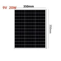 ราคา แผงโซลาร์เซลล์ monocrystalline solar cell 9V 10W 15W 20W 30W (22764125022)