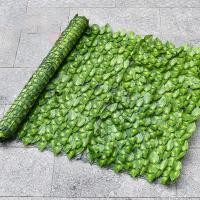 ราคา artificial cascade fence garden fence false leaf fence divide false hedge false leaf plate for wall decoration Artificial leaves on the wall SIZE 1 3meters (22986889378)