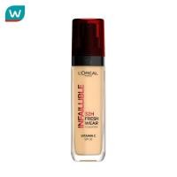 ราคา LOreal ลอรีอัล อินเฟลลิเบิล 32H เฟรช แวร์ ฟาวน์เดชั่น 105 8ก 120 (22851562587)