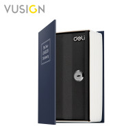 ราคา Deli กล่องเหล็กเก็บเงิน เซฟนิรภัยแบบพกพา เซฟหิ้ว กล่องใส่เงิน กล่องเซฟ ขนาดเล็กกระทัดรัด มีหูหิ้ว Cash Box (22702508834)