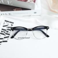 ราคา แว่นตากรองแสงสีฟ้า ทรง Clubmaster รุ่น 754 (1366462077)