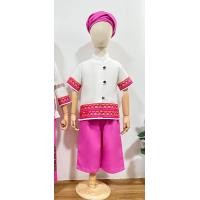 ราคา ชุดชาวเหนือ ชุดพื้นเมืองเด็ก ชุดภาคเหนือ ชุดไทยล้านนา (22873604314)