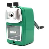 ราคา กบเหลาดินสอ อโรม่า Aroma 5A สีเขียว จำนวน 1 ตัว (12453715237)