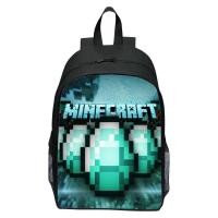ราคา พิมพ์ Minecraft Legends กระเป๋านักเรียนเด็กการ์ตูนพิมพ์ 3D กระเป๋าเป้สะพายหลัง (21553959572)