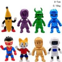 ราคา 8pcs set Stumble Guys Game Figures Robot Warrior Falling Tripping Pvc Action Figure Model Toys For Kids Christmas Gift (22130472802)