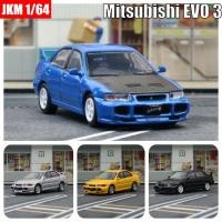 ราคา 1 64 Mitsubishi Evolution EVO 3 Ⅲ Miniature Model JKM 1 64 Premium Toy Car Vehicle Free Wheels Diecast Alloy Collection Gift (22510579196)