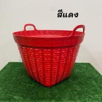 ราคา เข่งพลาสติก เข่งเบอร์ 1 หนัก 3 กิโลกรัม เข่งปลูกต้นไม้ เข่งขนาดใหญ่ เข่งใส่ผลไม้ เข่งผลไม้ เข่งใส่ของ เข่งฉีด แบบขอบลาย (944906915)