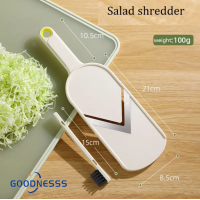 ราคา สลัดผักที่หั่นผักมีดหั่นอาหารเครื่องสไลด์มันฝรั่งเครื่องขูดผัก ผลไม้ (22773481780)