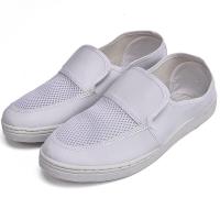 ราคา รองเท้าป้องกันไฟฟ้าสถิตย์รองเท้าไร้ฝุ่นแบบหนังรองเท้าพื้นนิ่มสำหรับผู้ชายรองเท้าป้องกันไฟฟ้าสถิตย์ระงับกลิ่นในเวิร์คช็อปโรงงานอิเล็กทรอนิกส์สำหรับผู้หญิงรองเท้าหนัง (20332354252)