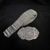 ราคา เข็มขัดเงินโบราณแต่งฉลุลายโบราณ ไทยล้านนา สายดอกพิกุล ประดับชุดสวมใส่ได้ทุกโอกาส เอว 39 นิ้ว (22760610608)