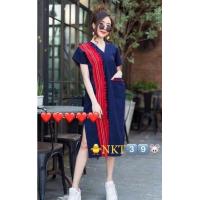 ราคา เดรสกะเหรี่ยง ชุดเดรสพื้นเมืองผ้าฝ้าย (12510981036)